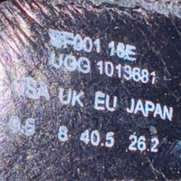 UGG Cobie II Women’s Ankle Boots Booties Black Leather US 9.5 Chelsea Style - Picture 5 of 11